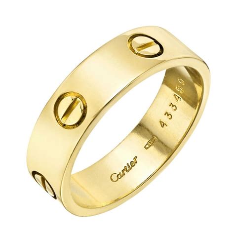 cartier gold ring mens|cartier men's ring platinum.